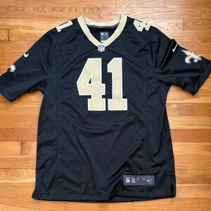 NFL Men's Black and Gold Jersey